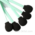 Direct Big Round Head Cleanroom Black Foam Swab